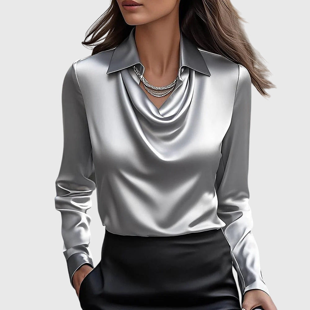 Cordelia | Blouse drapée élégante