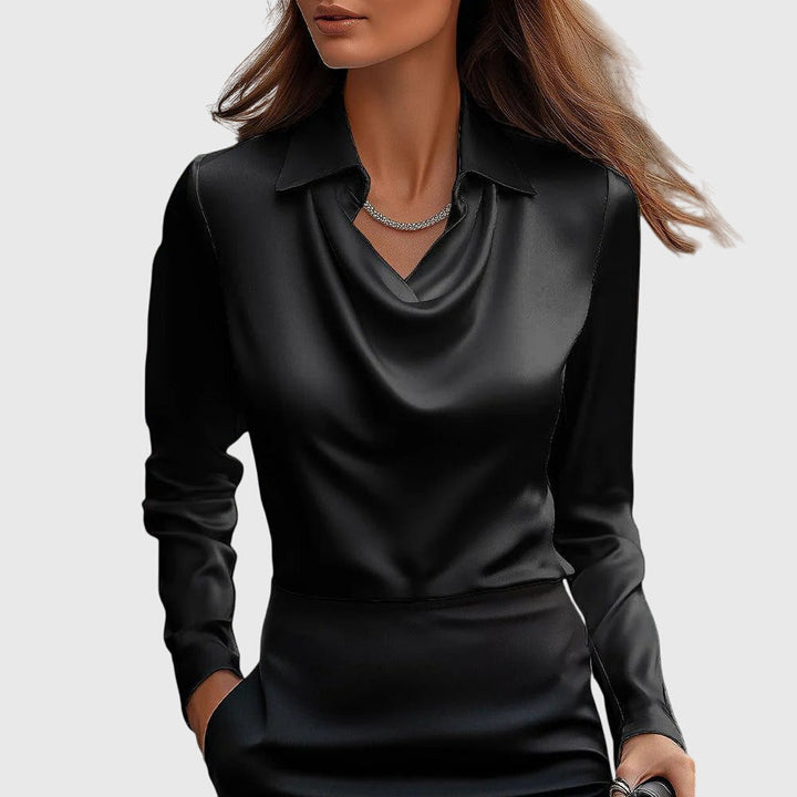 Cordelia | Blouse drapée élégante