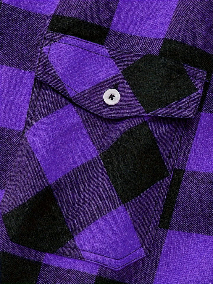 Miles | Chemise en flanelle à carreaux