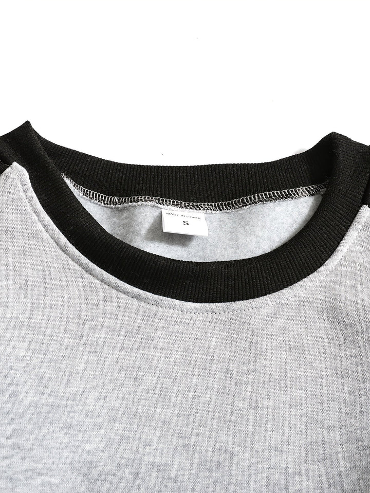 Grady | Sweatshirt à col rond et manches raglan