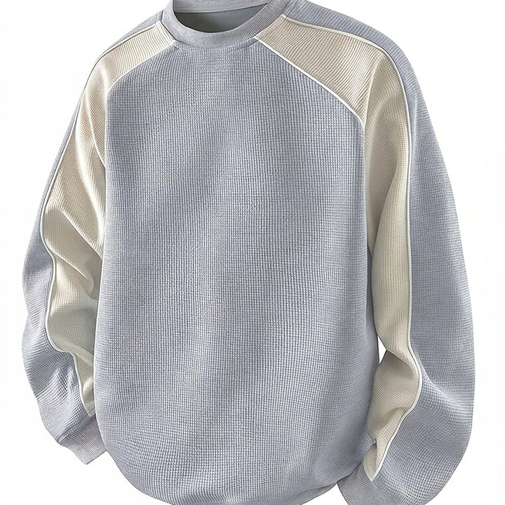 Sheldon | Sweatshirt à col rond et empiècements