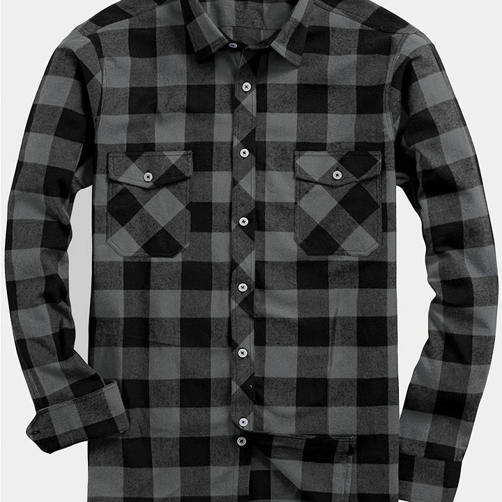Miles | Chemise en flanelle à carreaux