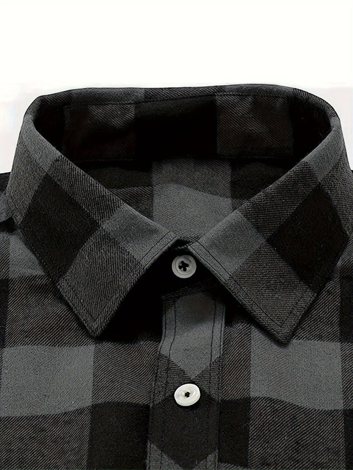 Miles | Chemise en flanelle à carreaux