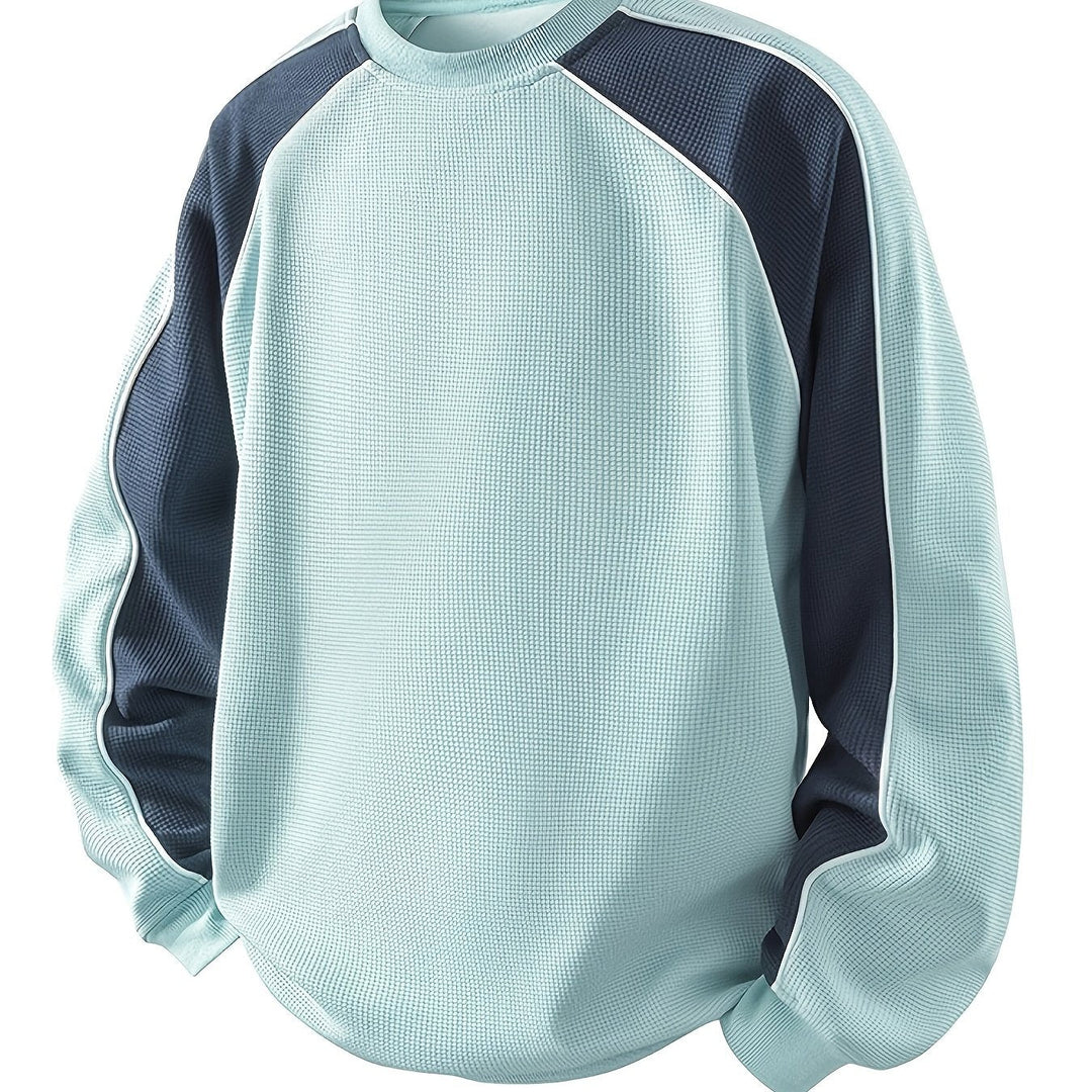 Sheldon | Sweatshirt à col rond et empiècements