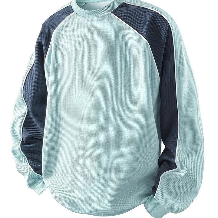 Sheldon | Sweatshirt à col rond et empiècements