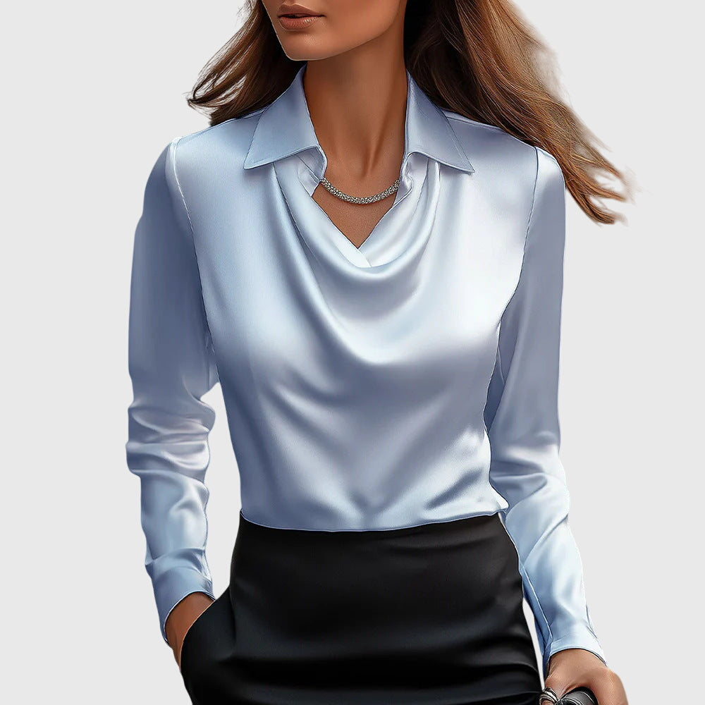 Cordelia | Blouse drapée élégante