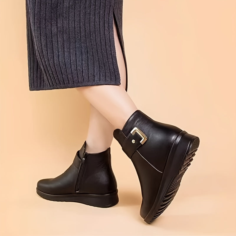 Bernadette | Bottines à boucle élégantes