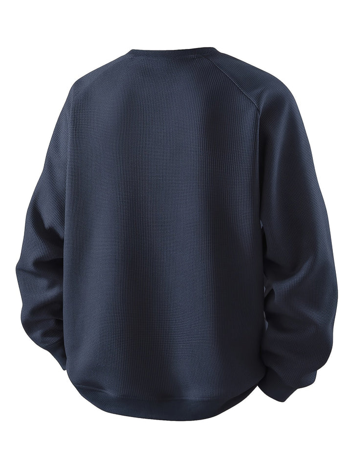 Sheldon | Sweatshirt à col rond et empiècements