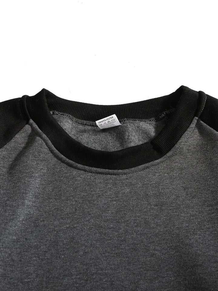 Grady | Sweatshirt à col rond et manches raglan