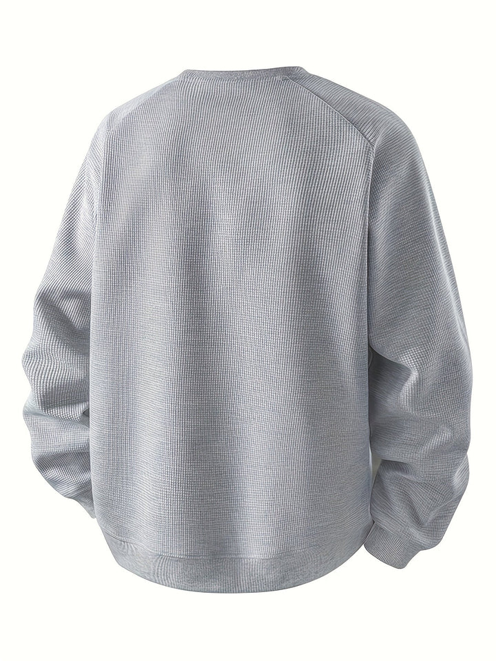 Sheldon | Sweatshirt à col rond et empiècements