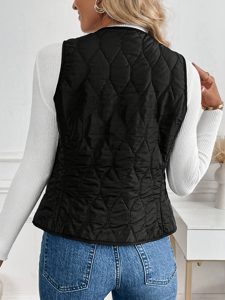 Kendra | Gilet matelassé réversible