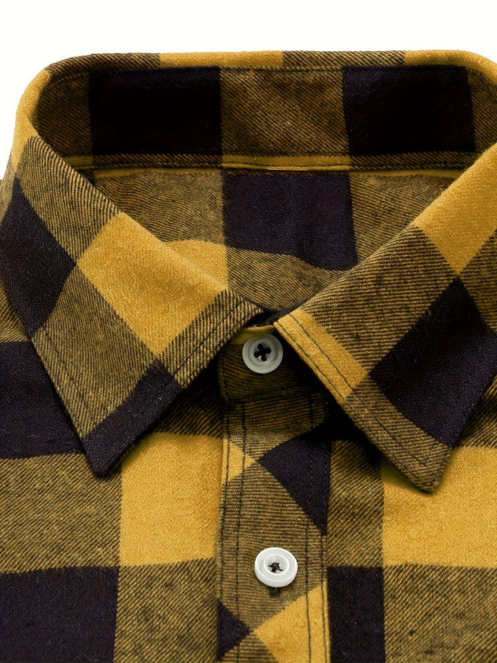 Miles | Chemise en flanelle à carreaux