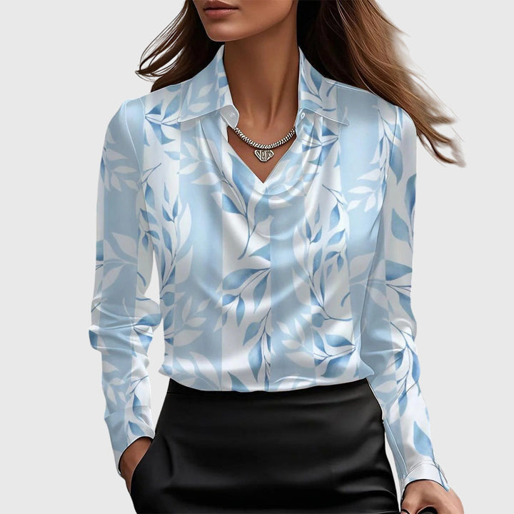Cordelia | Blouse drapée élégante
