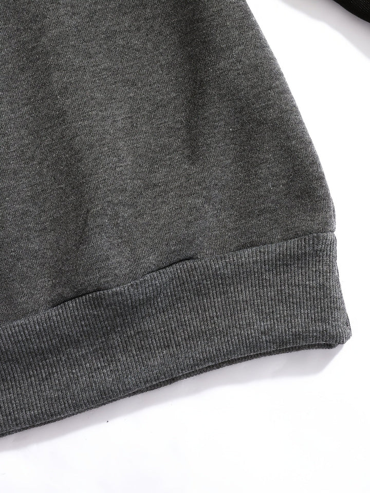 Grady | Sweatshirt à col rond et manches raglan