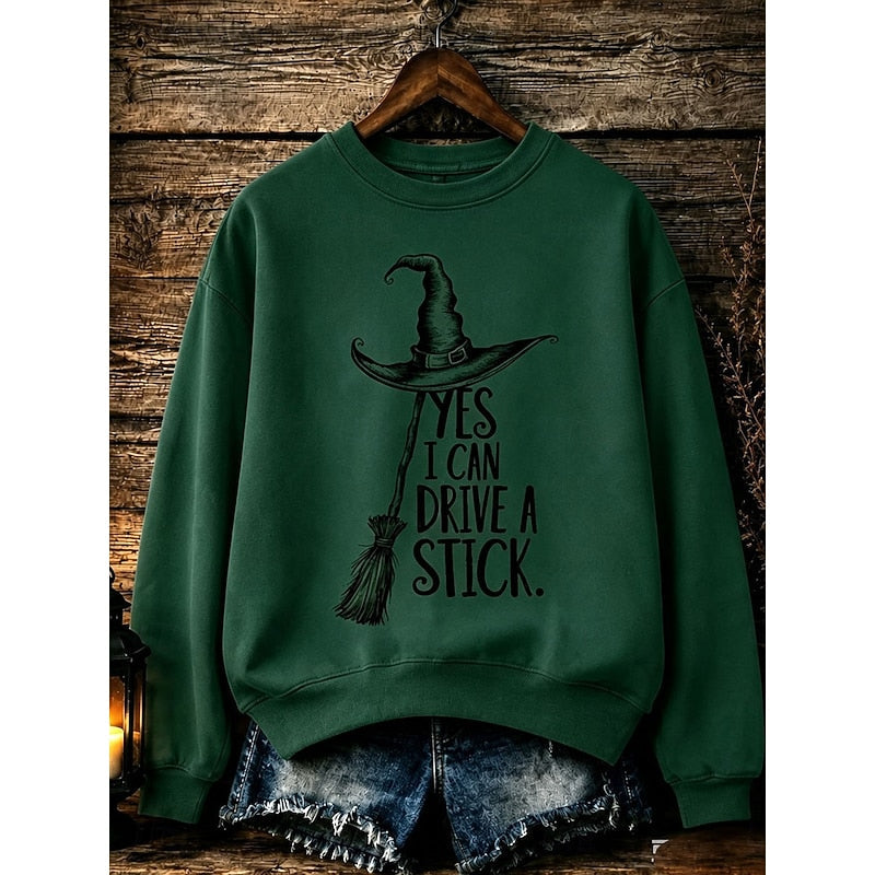 Quinn | Sweatshirt à motif sorcière