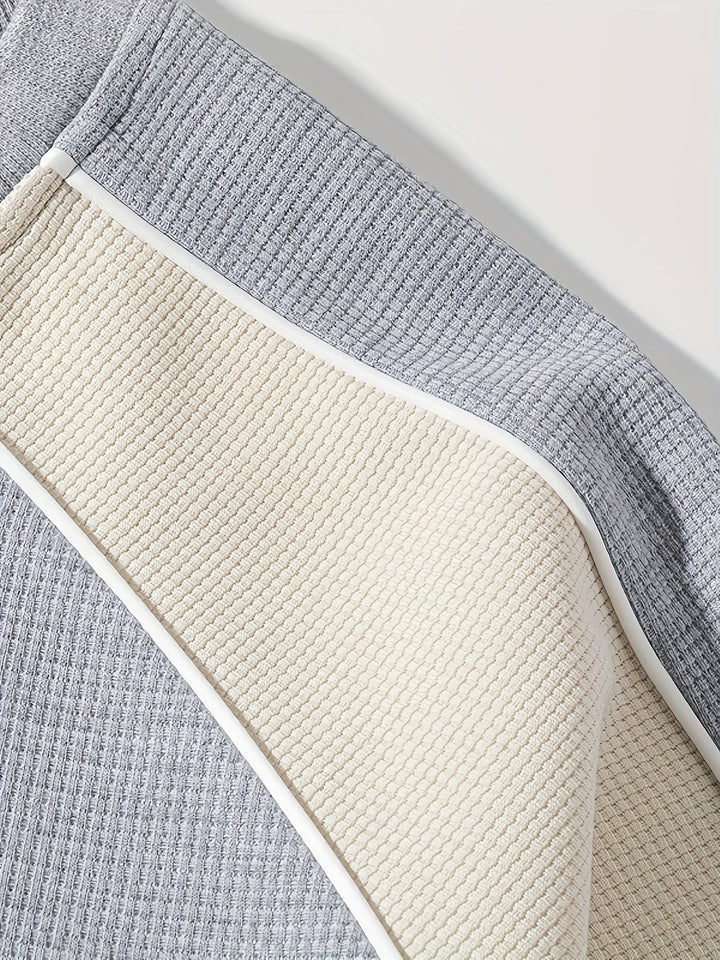 Sheldon | Sweatshirt à col rond et empiècements