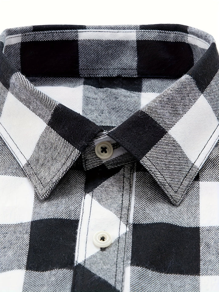 Miles | Chemise en flanelle à carreaux