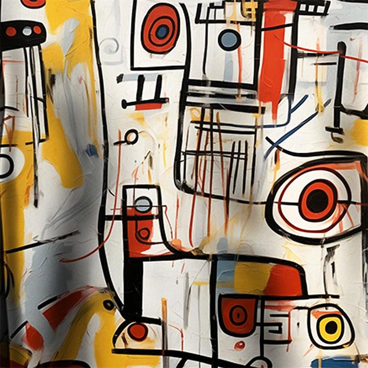 Nash | Sweatshirt à col rond et imprimé artistique