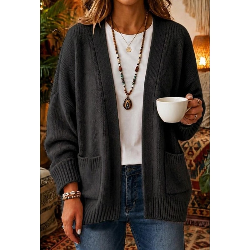 Evangeline | Cardigan ouvert élégant