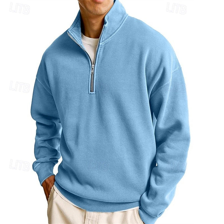 Callum | Sweatshirt à col zippé