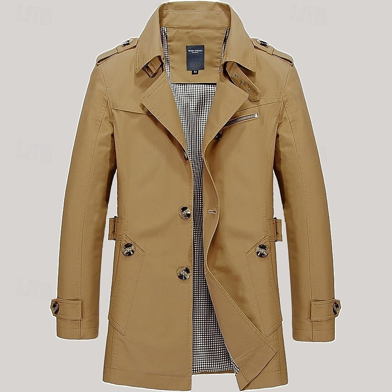 Leonard | Trench-coat droit élégant