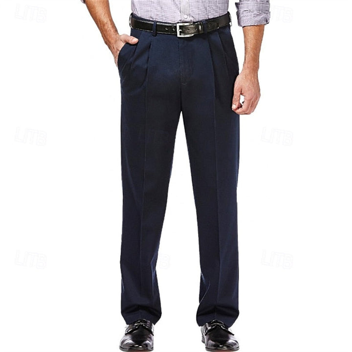 Preston | Pantalon de costume droit à pinces