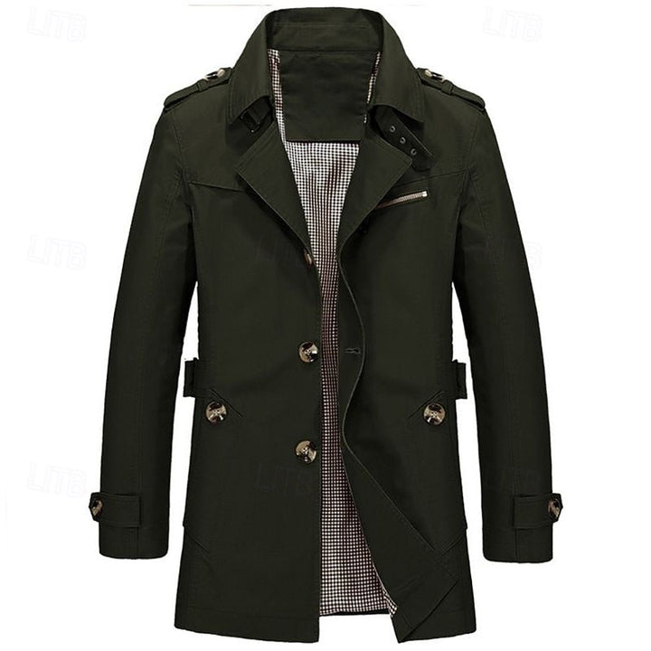Leonard | Trench-coat droit élégant