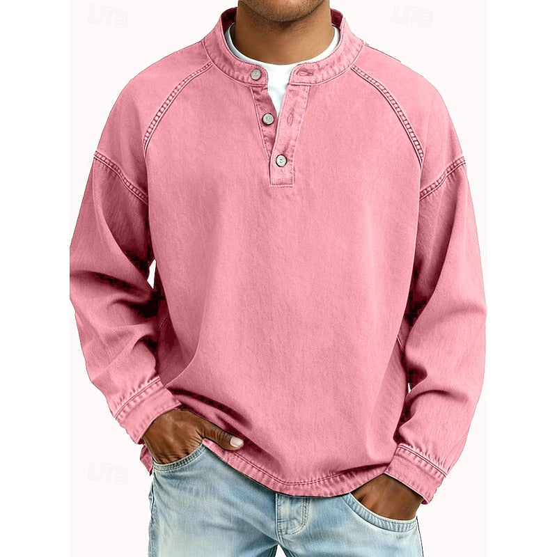 Colby | Chemise Henley à l&
