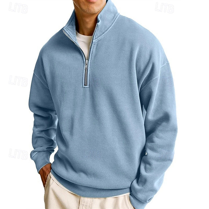 Callum | Sweatshirt à col zippé
