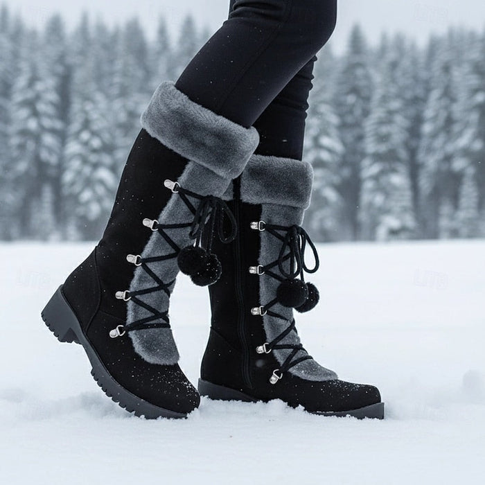 Sabrina | Bottines d'hiver à lacets