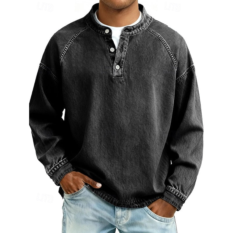 Colby | Chemise Henley à l&