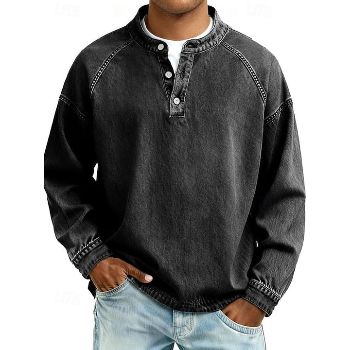 Colby | Chemise Henley à l&
