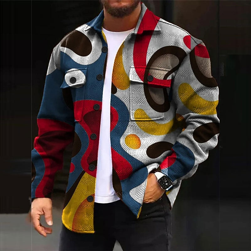 Anthony | Surchemise à motifs audacieux