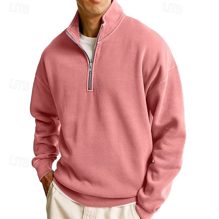 Callum | Sweatshirt à col zippé