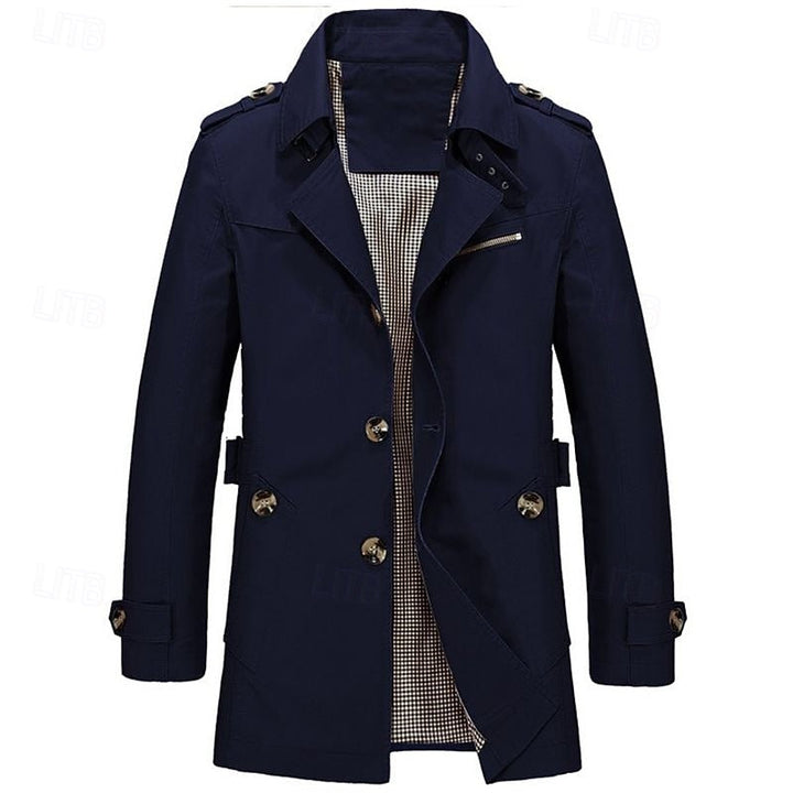 Leonard | Trench-coat droit élégant