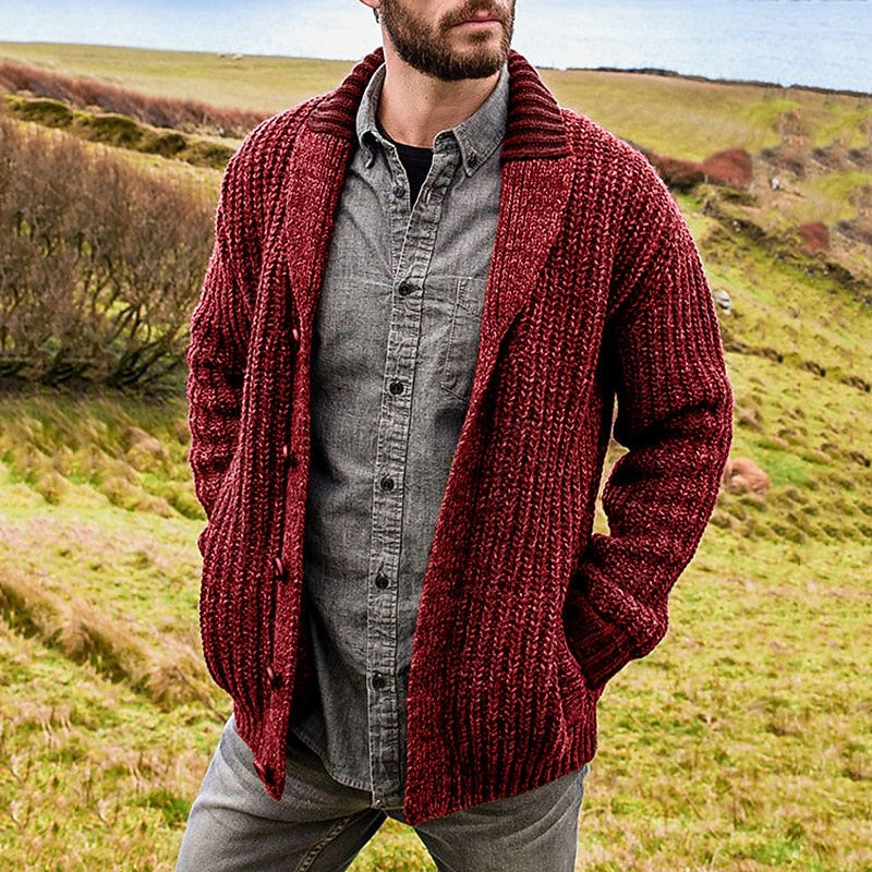 Callahan | Cardigan en maille à col châle