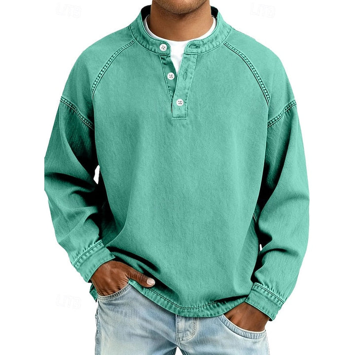 Colby | Chemise Henley à l&