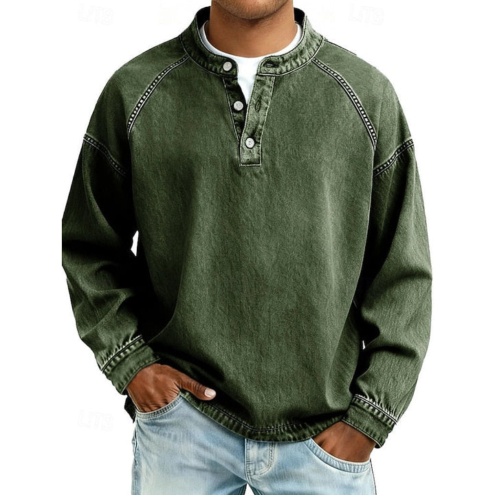 Colby | Chemise Henley à l&