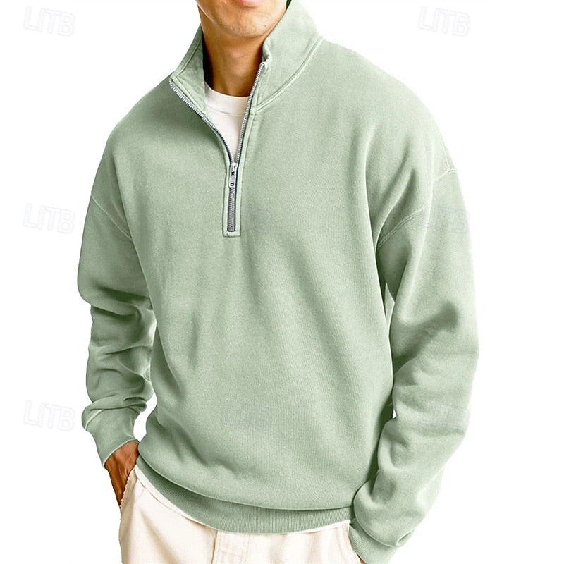 Callum | Sweatshirt à col zippé