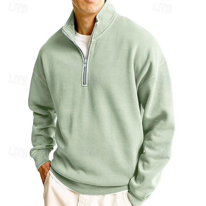 Callum | Sweatshirt à col zippé