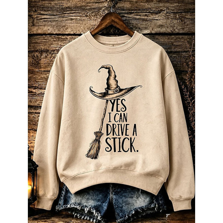 Quinn | Sweatshirt à motif sorcière