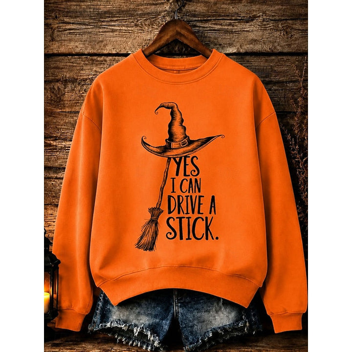 Quinn | Sweatshirt à motif sorcière