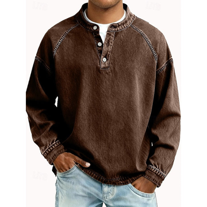 Colby | Chemise Henley à l&